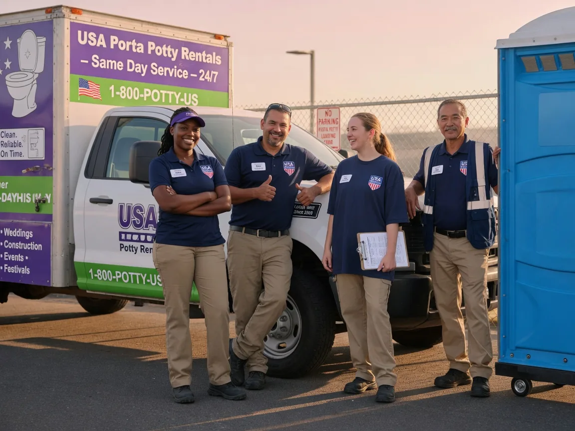 Porta Potty Rental company in Livingston, IL